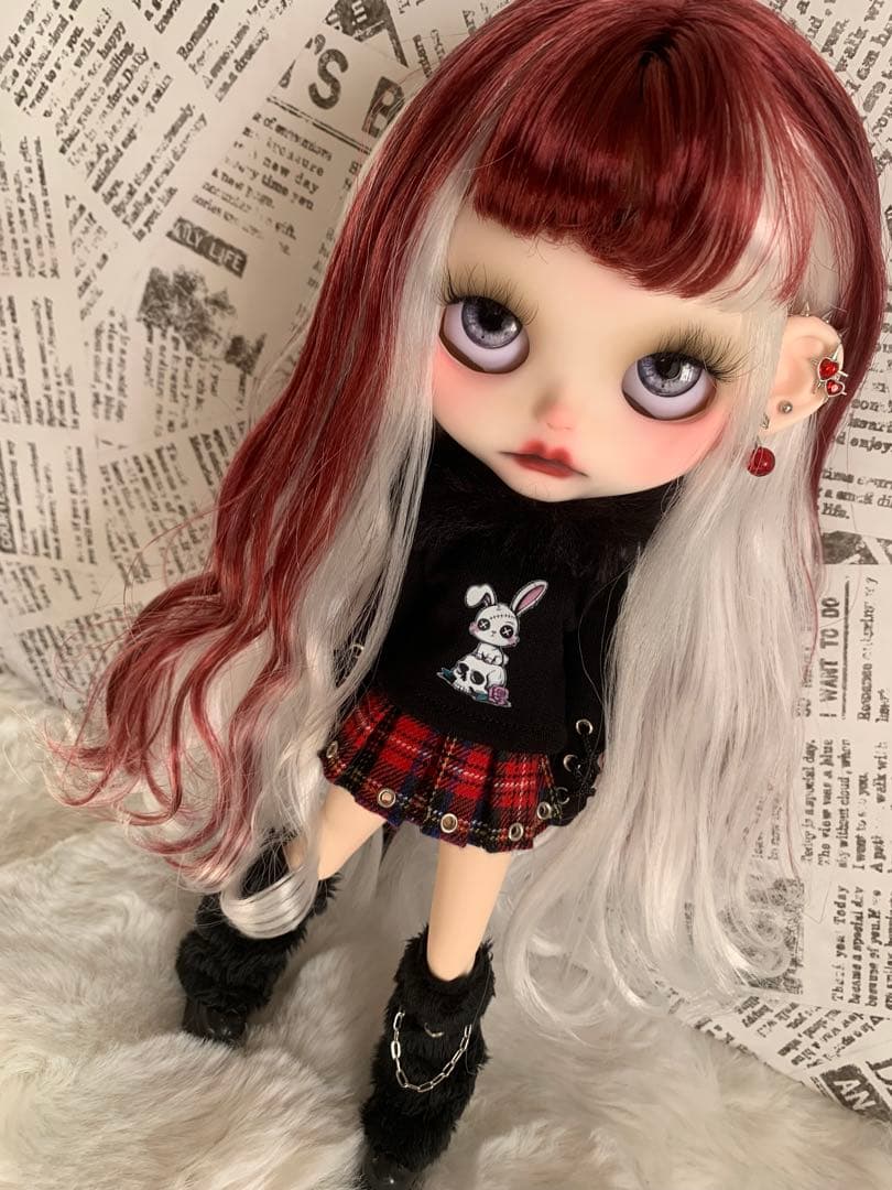 カスタムアイシードール★ジンジャーちゃん★ アウトフィット付属