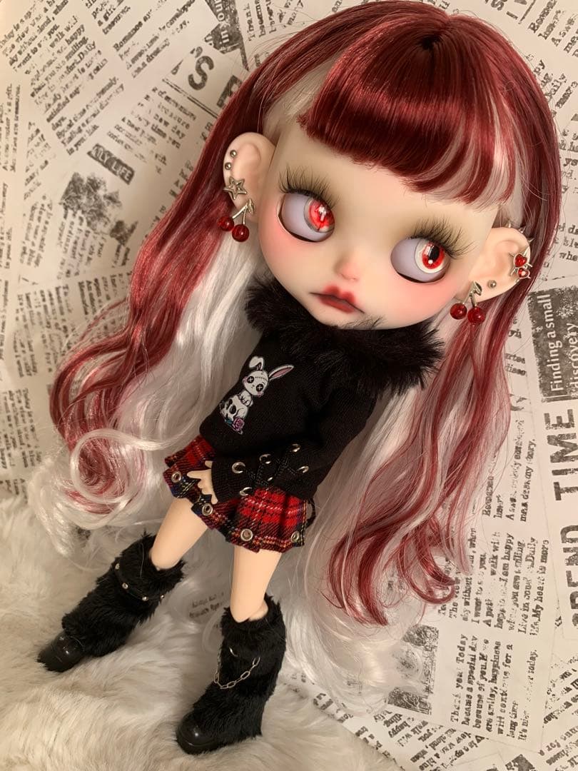 カスタムアイシードール★ジンジャーちゃん★ アウトフィット付属