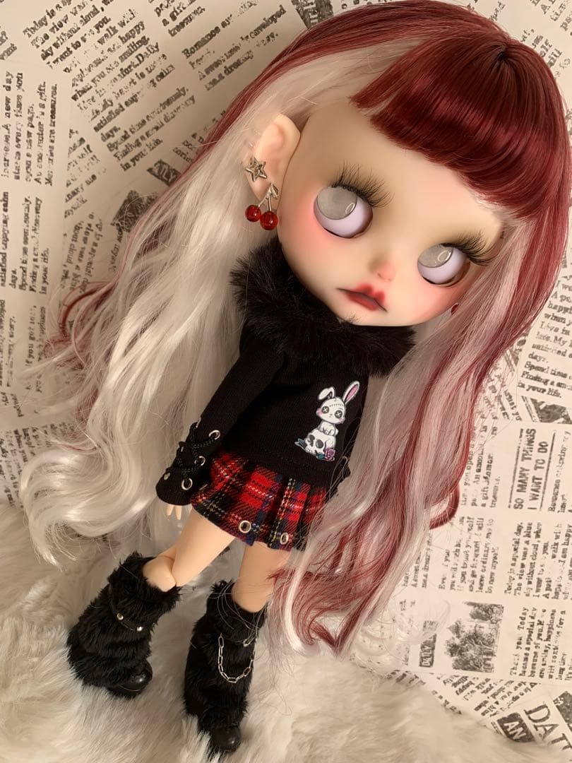 カスタムアイシードール★ジンジャーちゃん★ アウトフィット付属