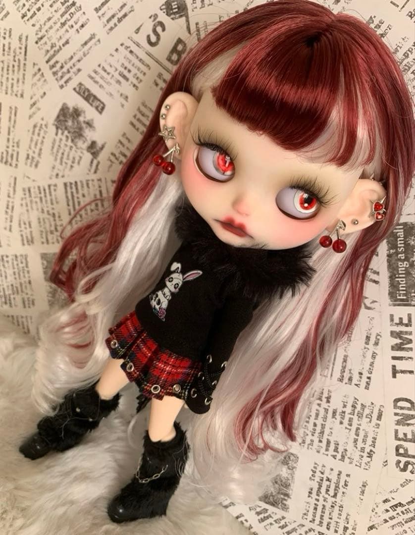 カスタムアイシードール★ジンジャーちゃん★ アウトフィット付属