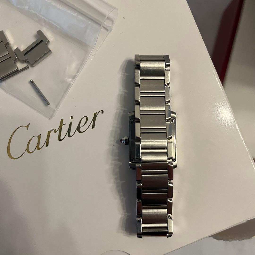 値下げ美品Cartier カルティエタンクフランセーズSM 腕時計指輪ネックレス