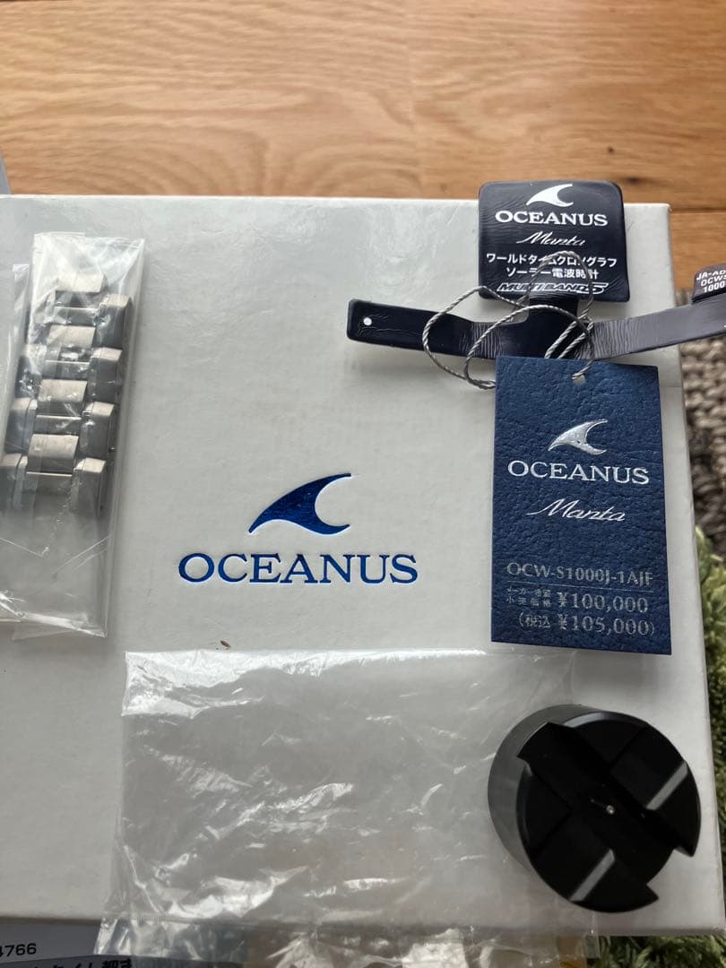 OCEANUS OCW-S1000-1AJF クロノグラフ