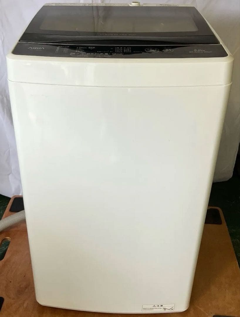 10r88 AQUA アクア 5kg 全自動洗濯機　AQW-G5MJ(W)