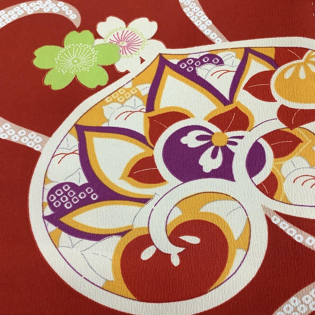 ◎mk-0002　【新品】　七五三　撫松庵　女の子　7歳　4点セット　8-8