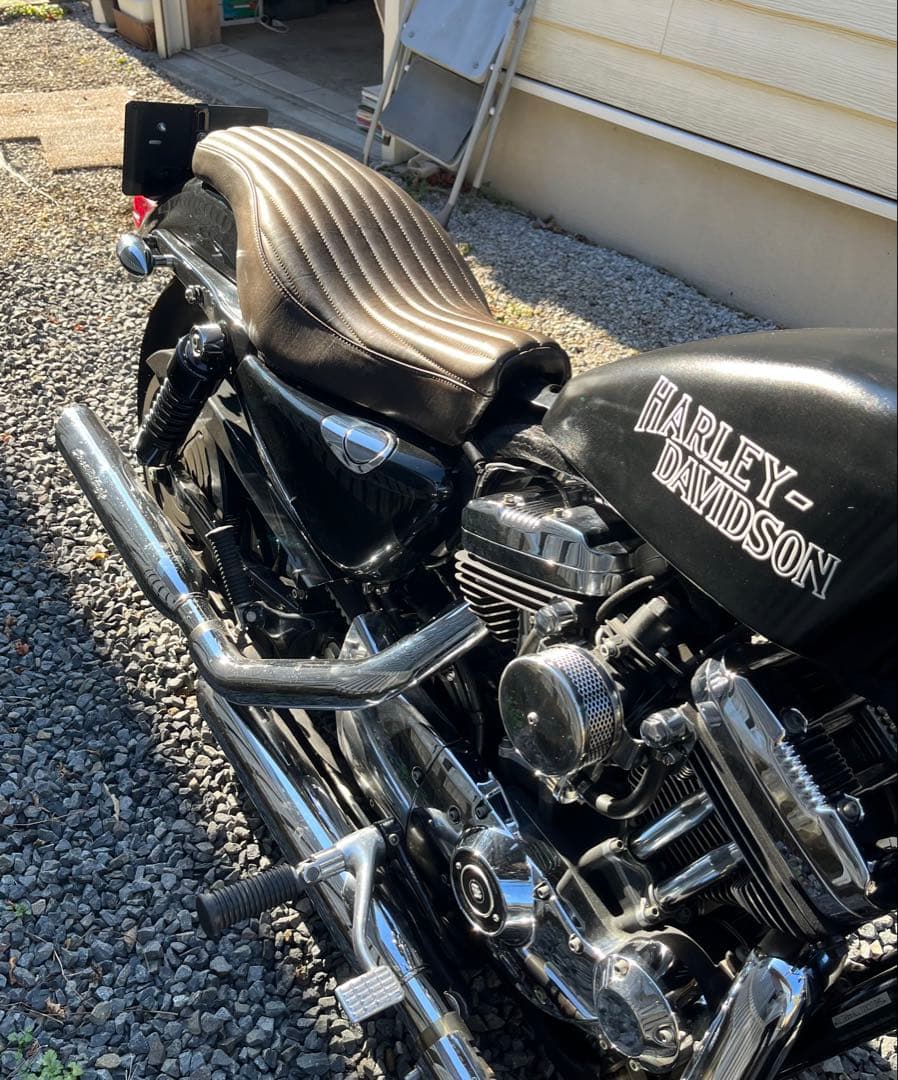 MOTOR ROCK レザーシート スポーツスター '04-'09モデル