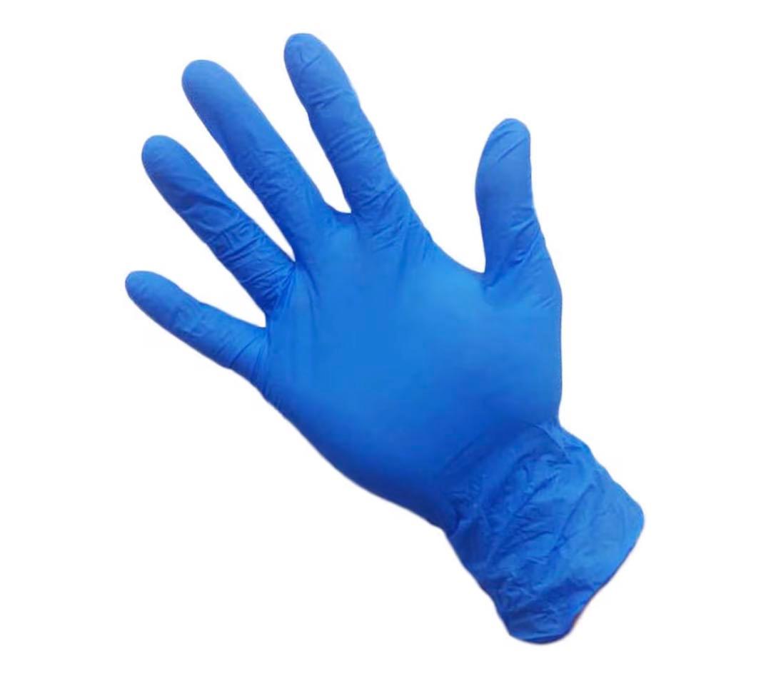 シンガーニトリル手袋　使い捨て手袋　粉なし　ブルー　M 30個 3,000枚