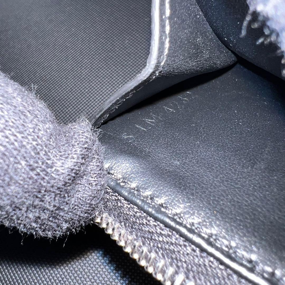 CELINE ブラック カーフスキン カードホルダー パスケース ケース