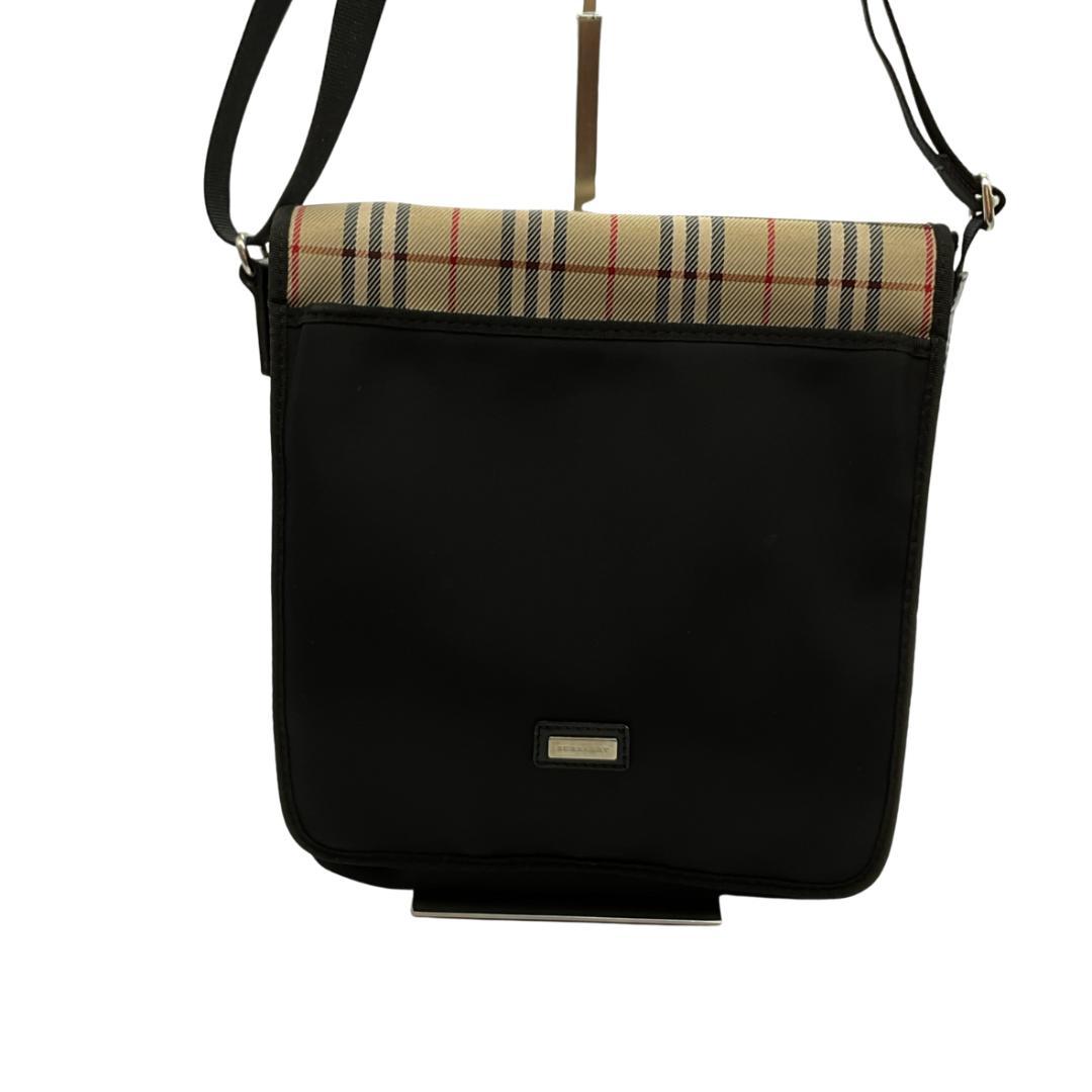 【レア】Burberry バーバリーメッセンジャーバッグ ノバチェック柄