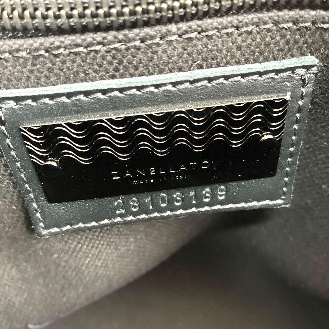 【美品】ザネラート POSTINA L ショルダーバッグ　　ハンドバッグ