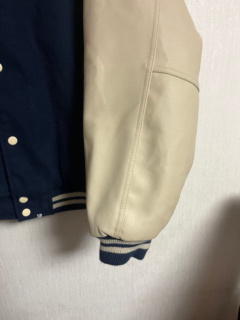 た*や様 新品　SUNTORY BOSS ボスジャン　ジャケット　刺繍　レザー