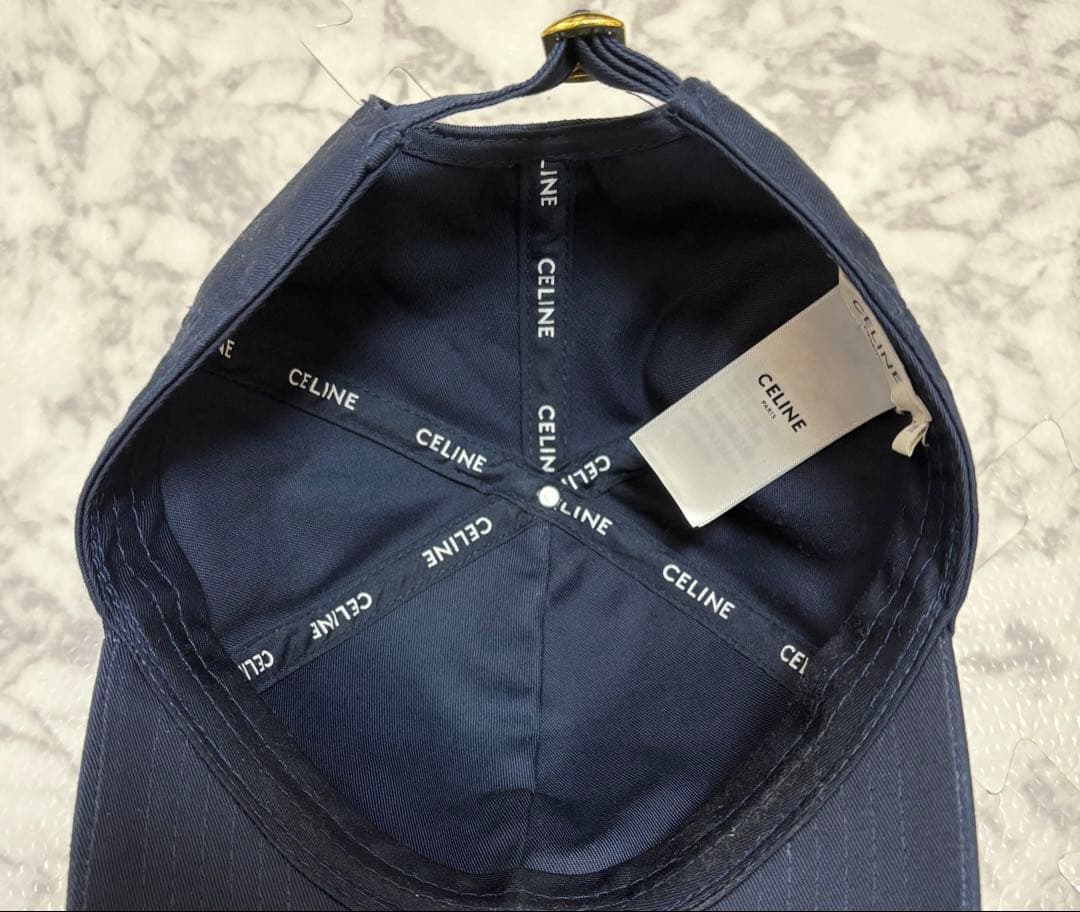 ベースボールキャップ M ネイビー