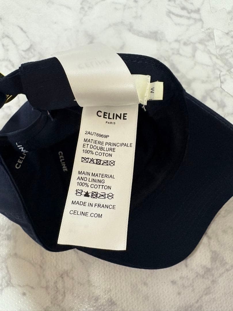 ベースボールキャップ M ネイビー