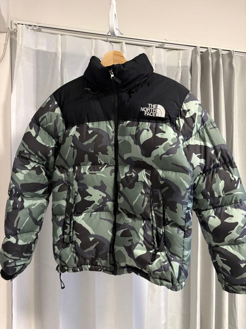 THE NORTH FACE カモフラージュ ダウンジャケット L