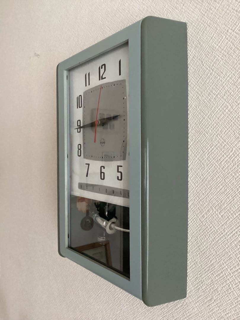 National(現Panasonic)電磁式振り子時計　昭和30年代