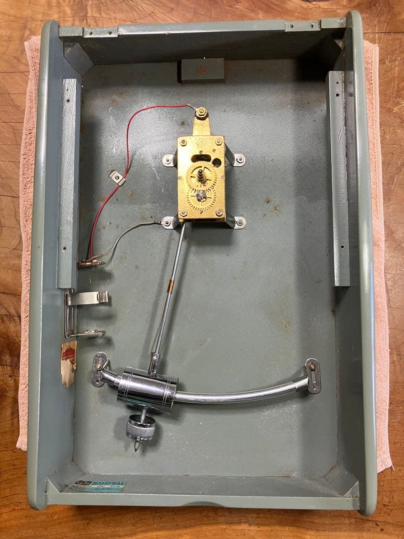 National(現Panasonic)電磁式振り子時計　昭和30年代