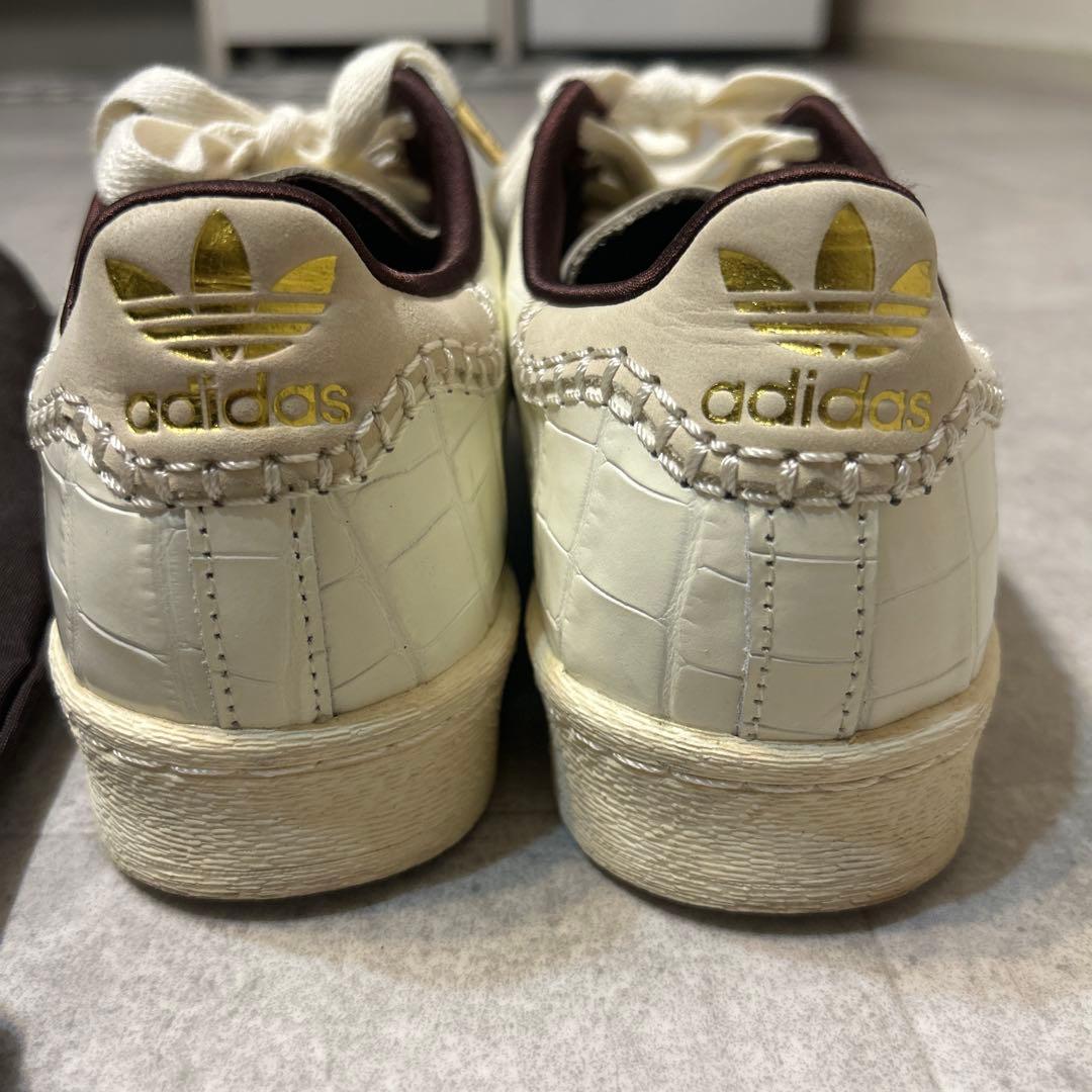 【美品】adidas × Wales Bonner SUPERSTAR 25.5