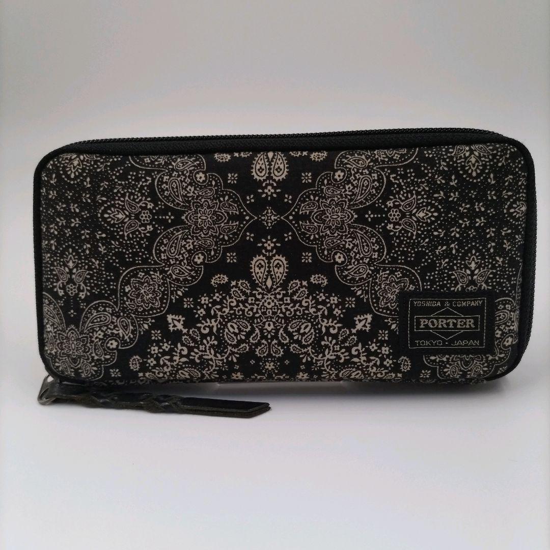 ポーター　PORTER 財布　ペイズリー　ウォレット　長財布　最高デザイン