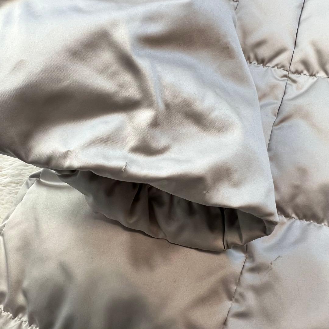 【エポカ】ダウンコート フォックスファー 2way Aライン ベルト 40