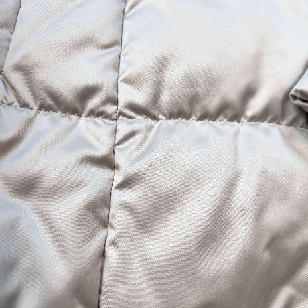 【エポカ】ダウンコート フォックスファー 2way Aライン ベルト 40