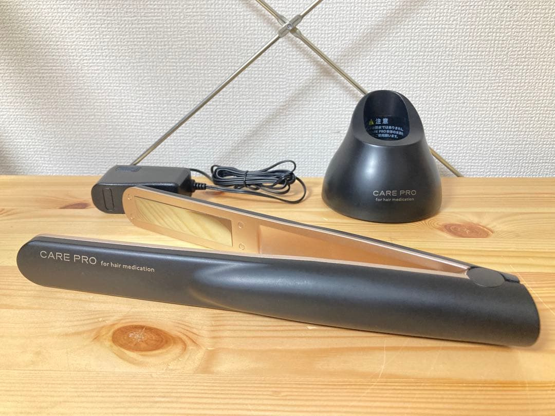 ☆美品！ CARE PRO ケアプロ 超音波アイロン ヘアアイロン BUI-01