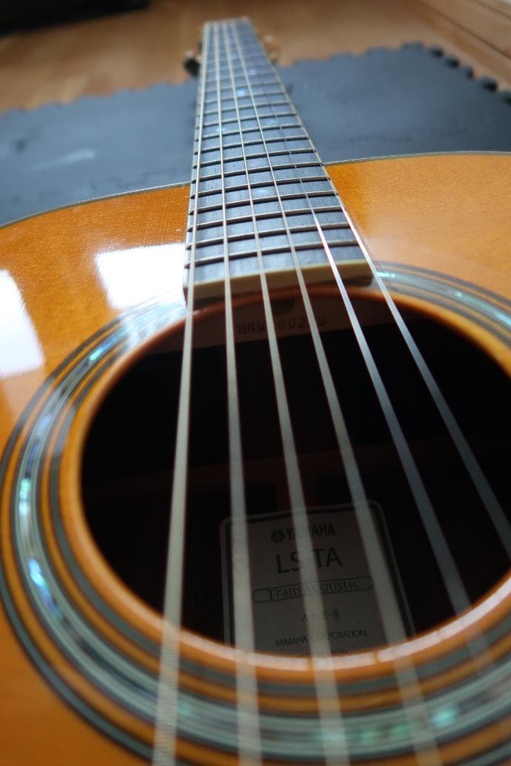 YAMAHA LS-TAトランスアコースティックギター+YAMAHAケース
