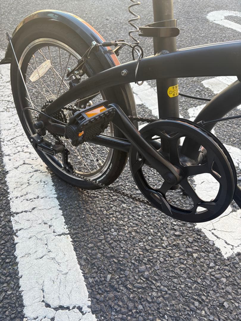 ターン　tern Link A7 折りたたみ自転車 アルミ 7段変速 ブラック