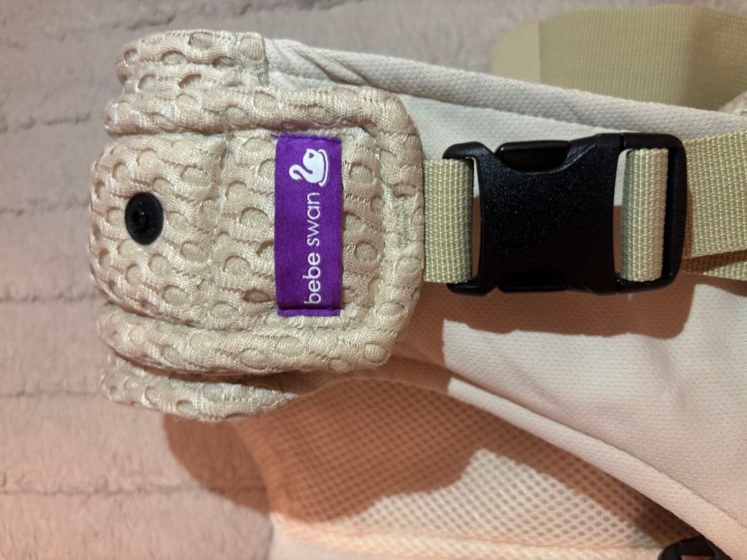 bebe swan 抱っこ紐 ベージュ メッシュ