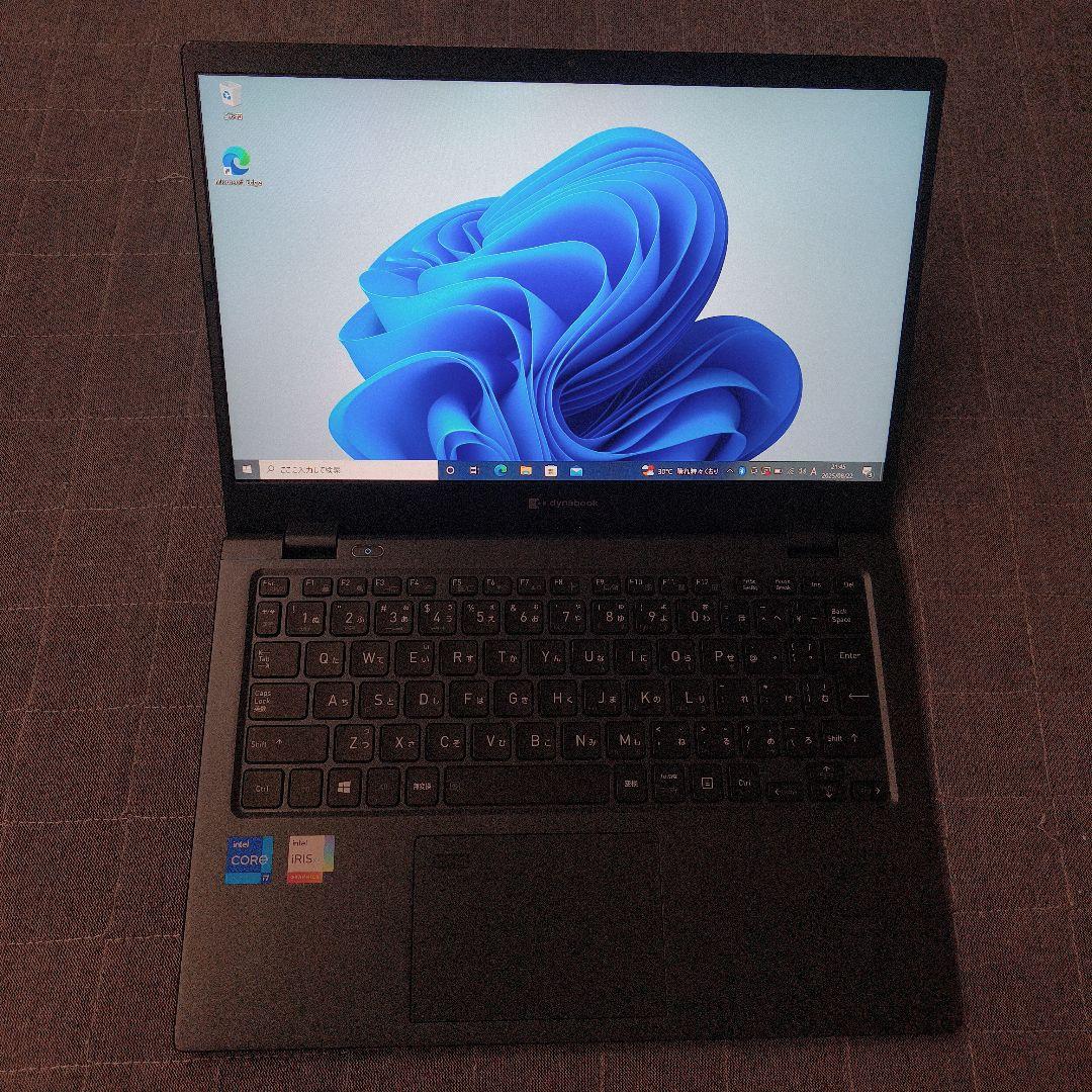 美品 超軽量 Dynabook 爆速 11世代i7 24GB 新品 1TB