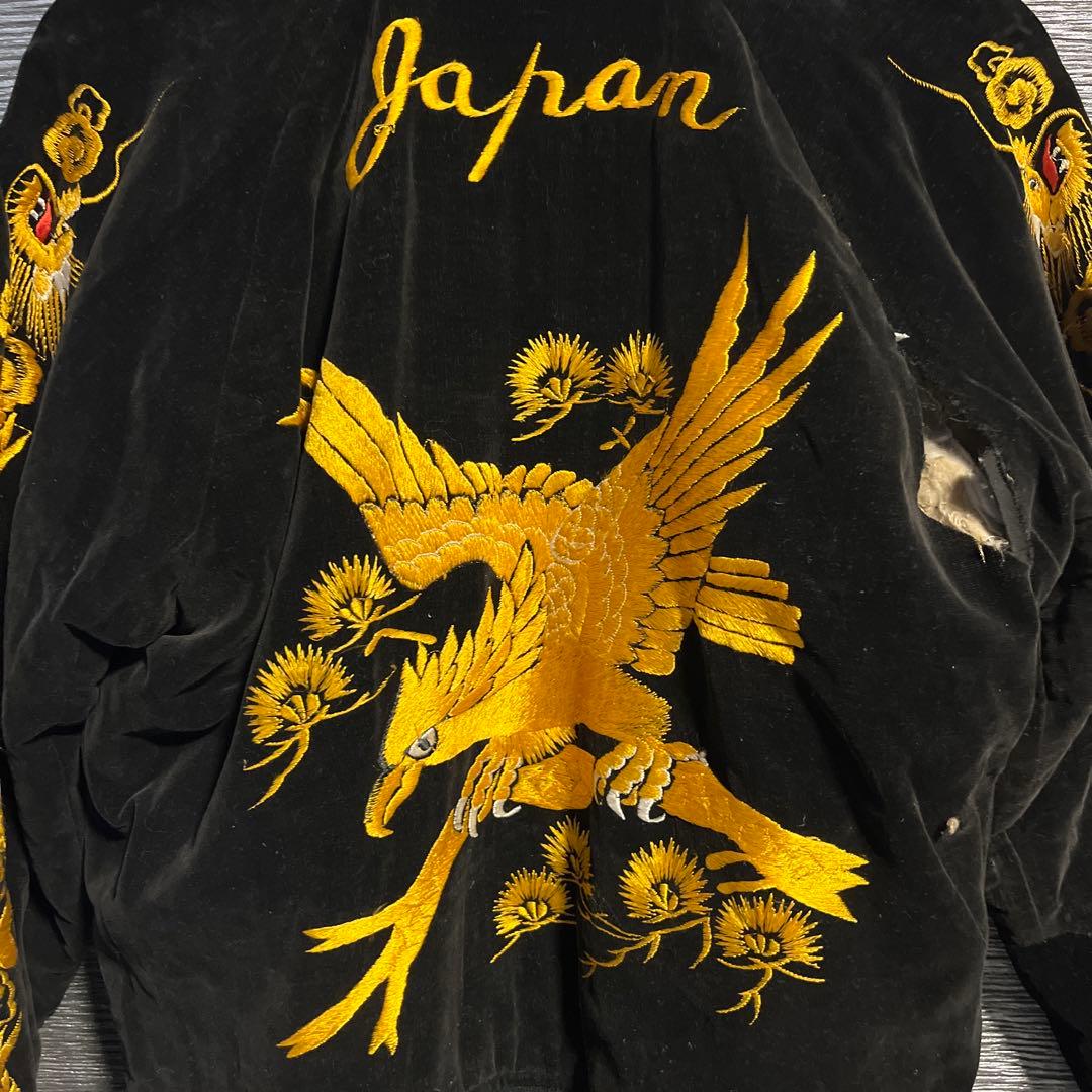 必ず購入前コメント下さい！シーズン前大幅値下！50's ビンテージレア金刺繍別珍