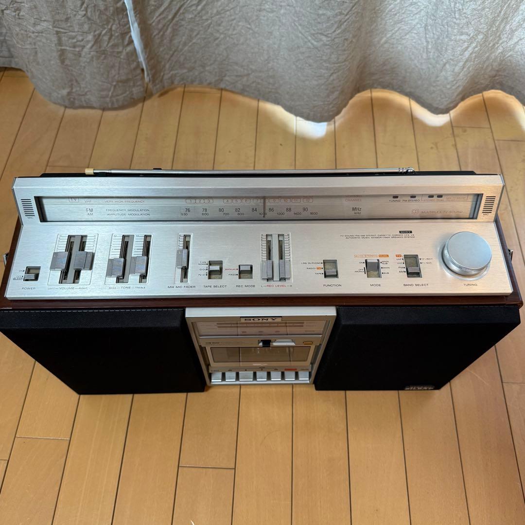 動作品 SONY ラジカセ CFS-V8 マルチプレックス ZILBA'P
