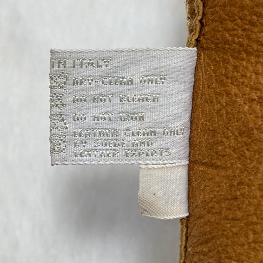 PRADA プラダ ヴィンテージ アーカイブ レザーシャツ キャメル カーフ