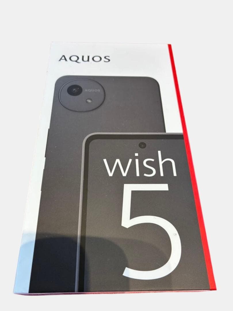 天*用様 AQUOS wish 5 黒 新品本体
