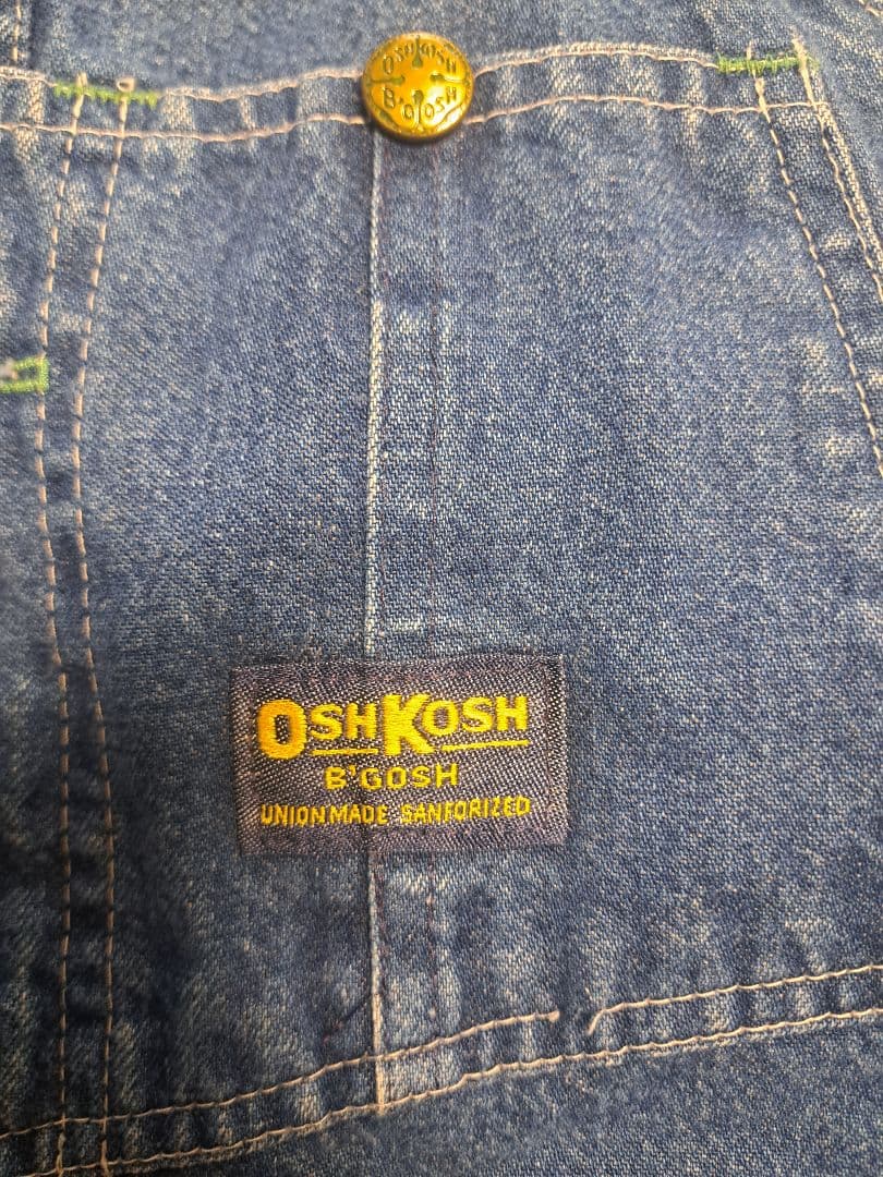 エ*カ様 60s　USA製　オシュコシュ　ヴィンテージ　42タロン　濃紺　レア