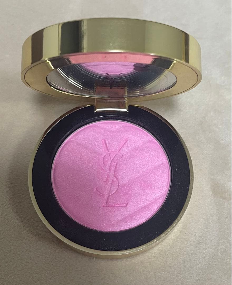 YSL メイクミーブラッシュパウダー42ベビードールピンク