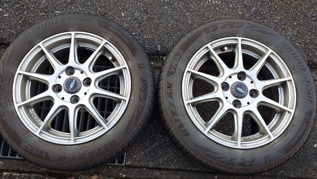 大幅値下げ 送料込み 155/65/14 4本セット BLIZZAK VRX2