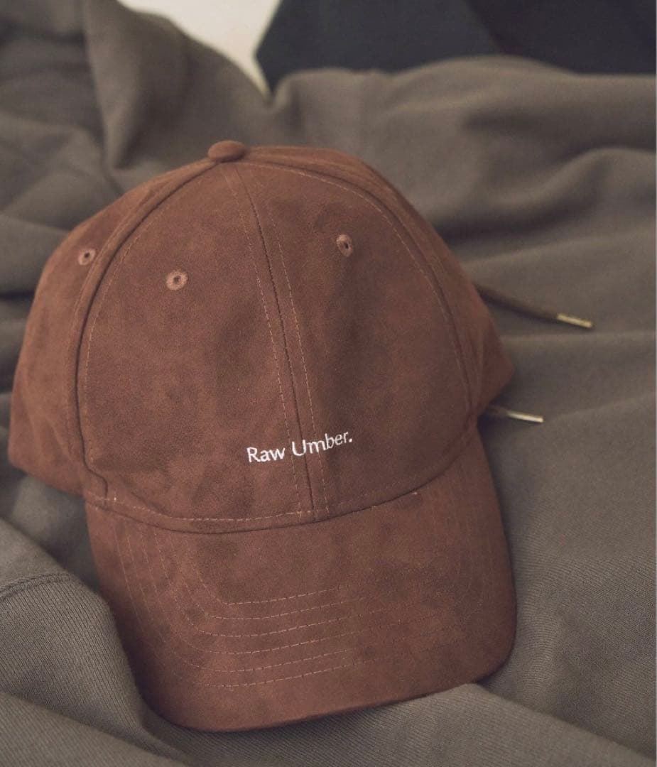 【新品・未使用】Plage Raw Umber キャップ　ブラウン