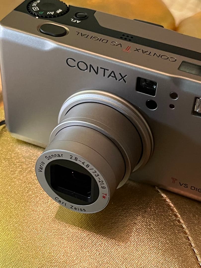 CONTAX Tvs Digital チタン 美品 T＊レンズ付
