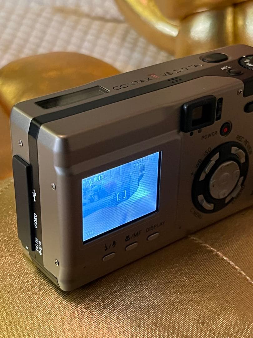 CONTAX Tvs Digital チタン 美品 T＊レンズ付