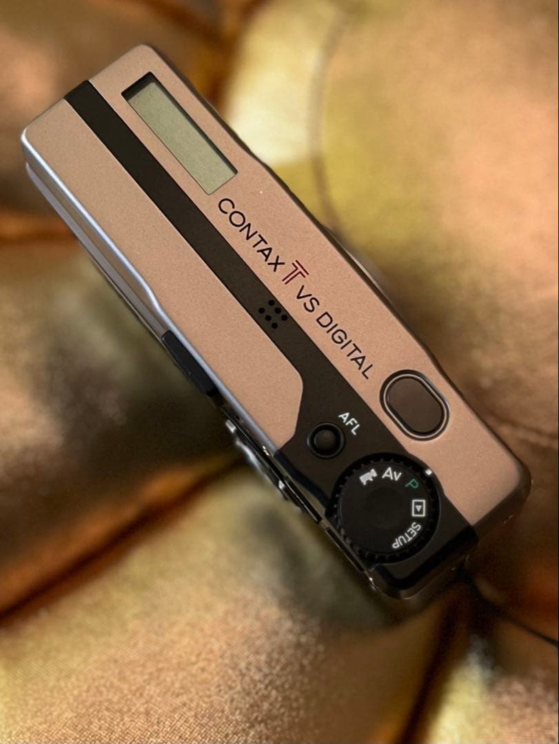 CONTAX Tvs Digital チタン 美品 T＊レンズ付