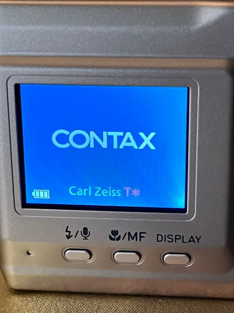 CONTAX Tvs Digital チタン 美品 T＊レンズ付