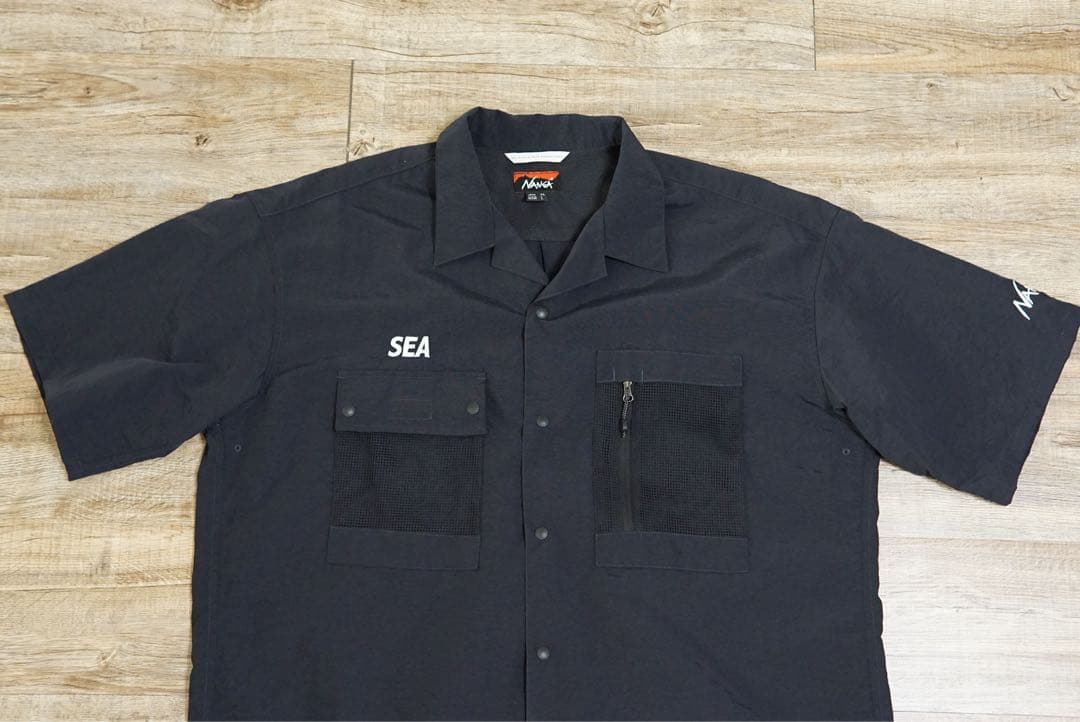 NANGA × WIND AND SEA ナンガ　ウィンダンシー　XL ブラック