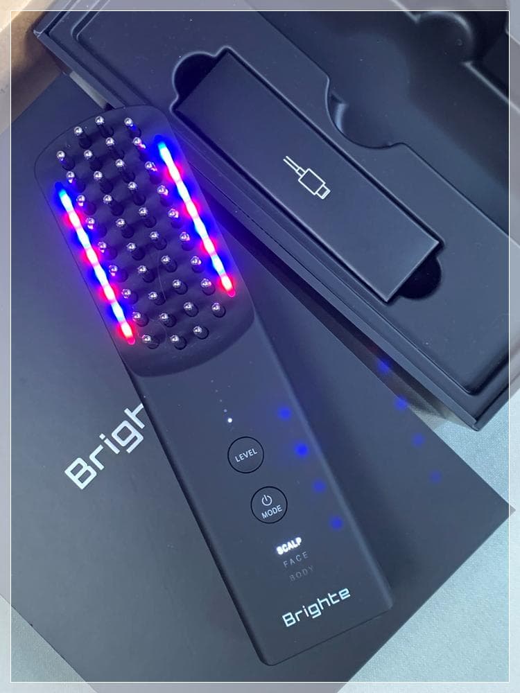 Brighte ELEKIBRUSH+ 話題のエレキブラシ自宅エステset 美品