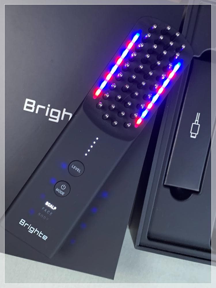 Brighte ELEKIBRUSH+ 話題のエレキブラシ自宅エステset 美品