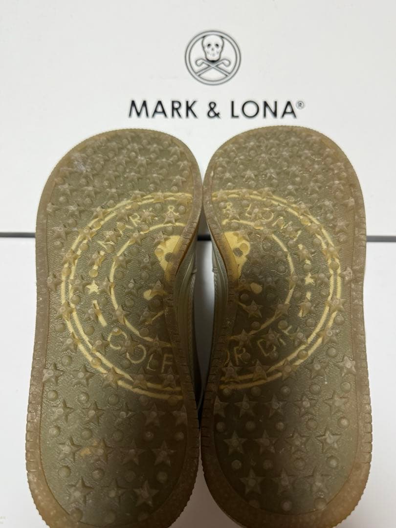【MARK & LONA】ゴルフシューズ ベージュ