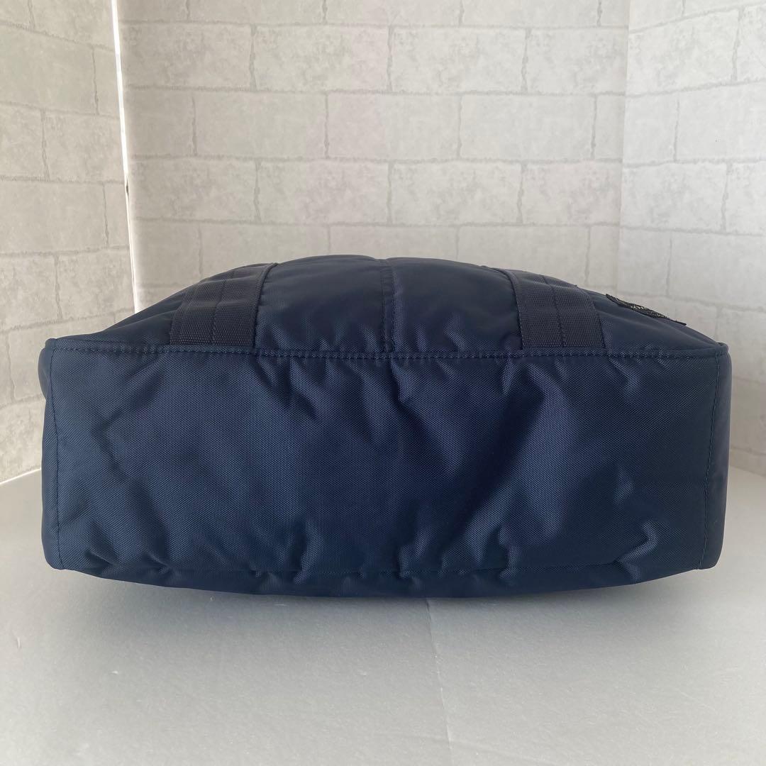 未使用級 ポーター フラッシュ 2way トートバッグ ネイビー