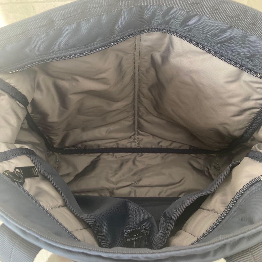 未使用級 ポーター フラッシュ 2way トートバッグ ネイビー