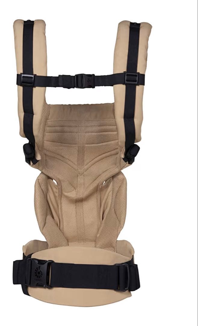 【美品】ergobaby OMNI360 ベージュ　ポーチ付