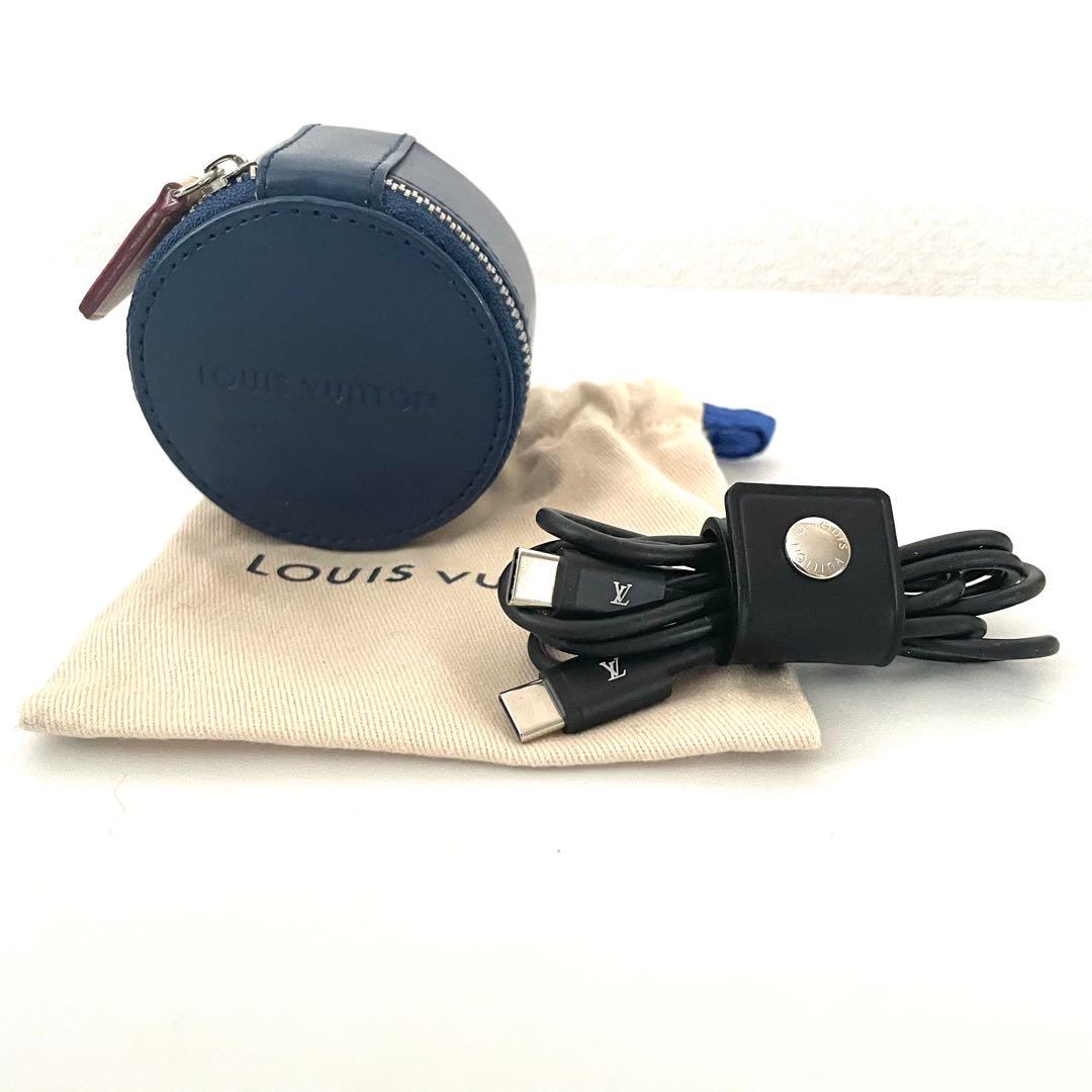 LOUIS VUITTON ルイヴィトン　イヤホンケース　充電ケーブル巾着セット