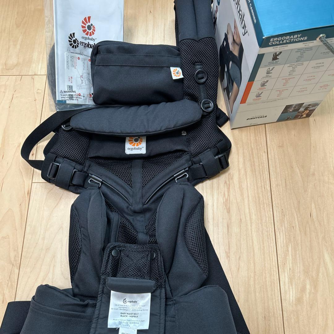 極美品 Ergobaby エルゴベビー OMNI 360 COOL AIR