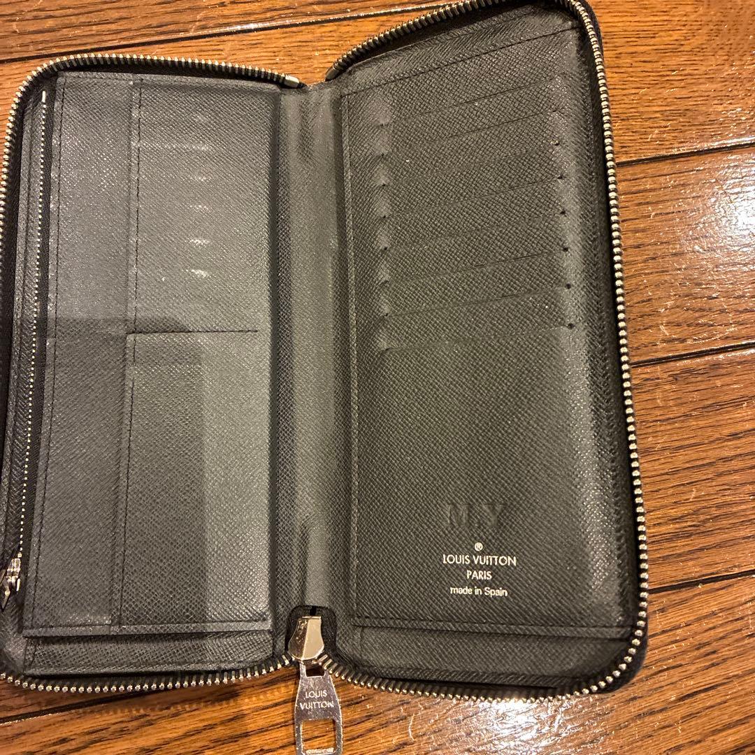 MatLOUIS VUITTON 長財布　黒　値下